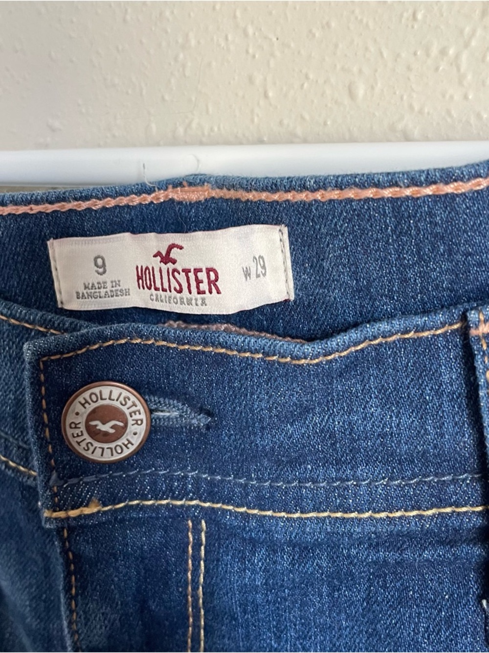 Hollister Y2K Mini Denim Shorts - Picture 2 of 3